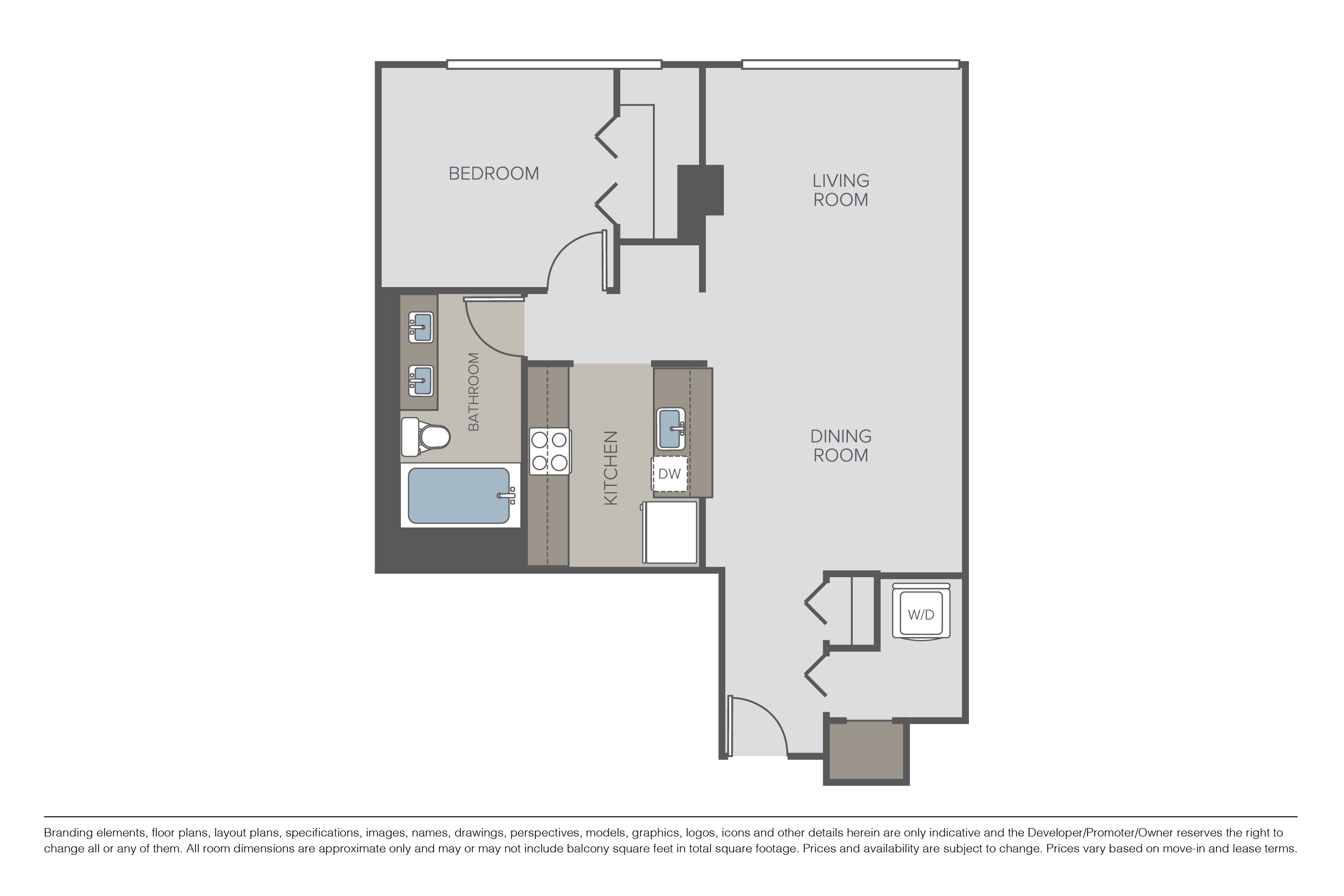 1BR/1BA Apartment on S Market St · San Jose photo 2